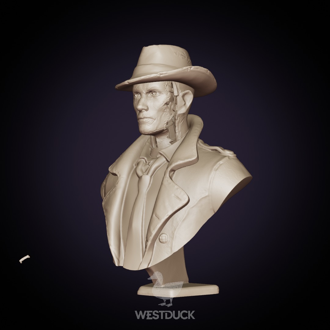 Nick Valentine - Fallout 4 3D print model_12