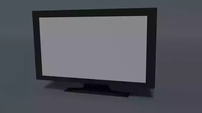 Low-poly Game-Ready Television For Free