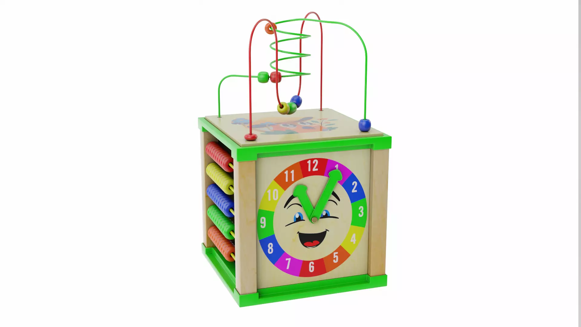 Activity Cube 3D model_0