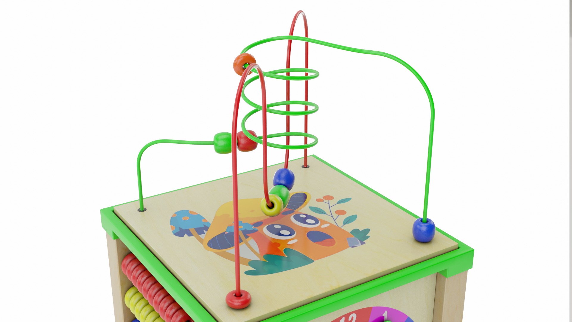 Activity Cube 3D model_8