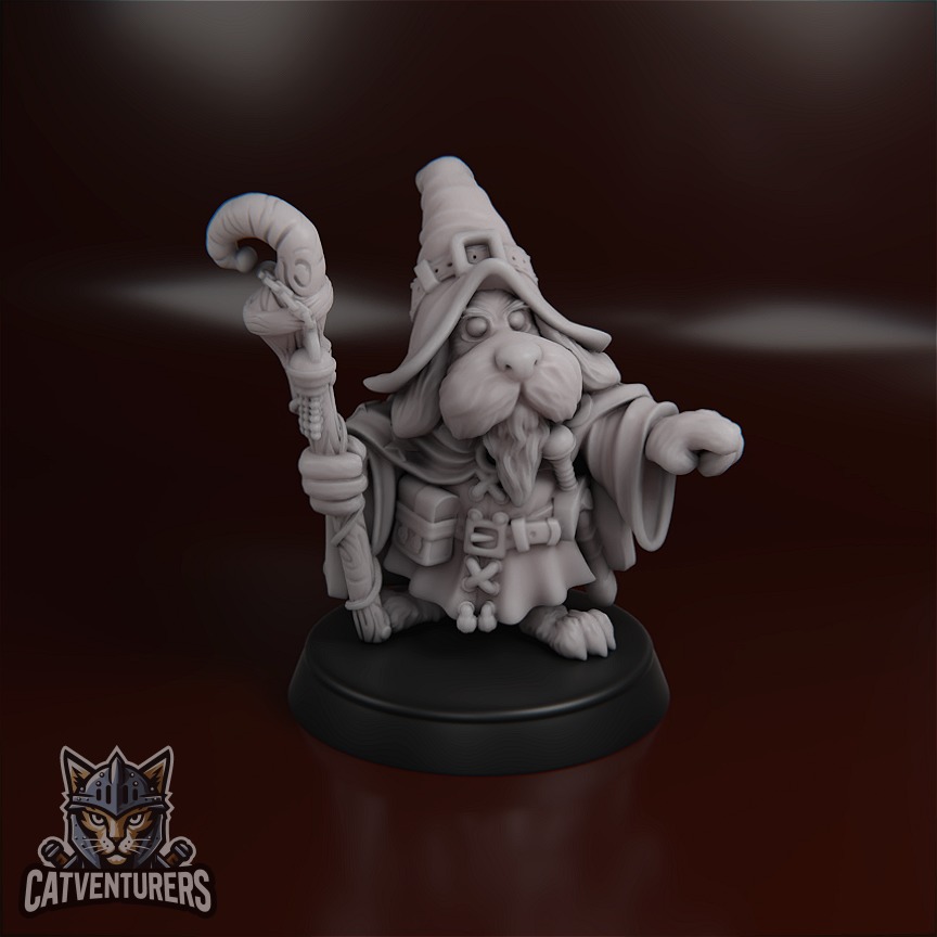 Perrimus the Spellhound 3D print model_9