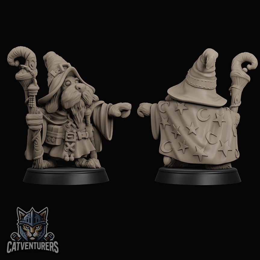 Perrimus the Spellhound 3D print model_8