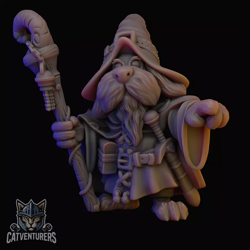 Perrimus the Spellhound 3D print model_0