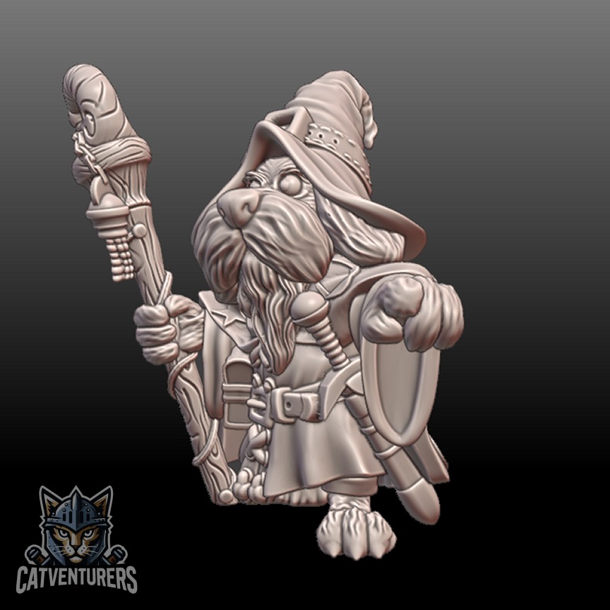 Perrimus the Spellhound 3D print model_3