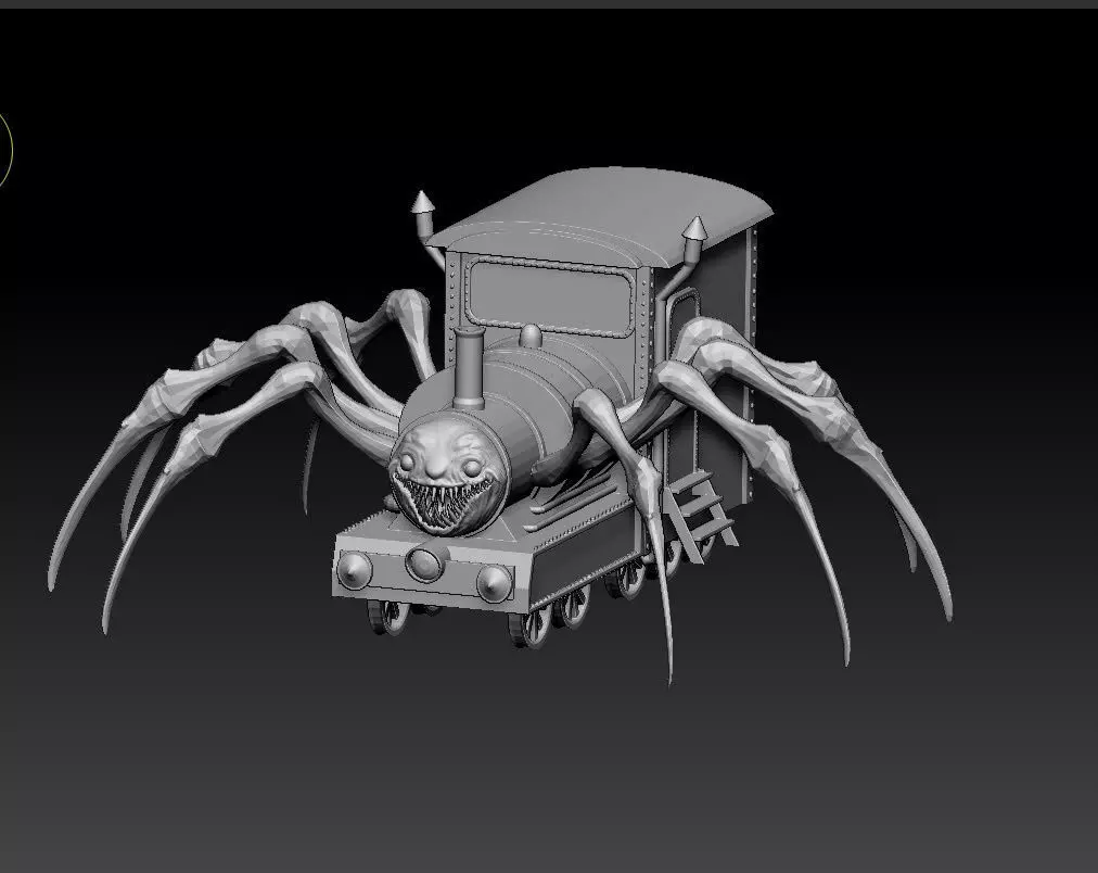 Choo-Choo Charles STL 3d Printting 3D print model_0