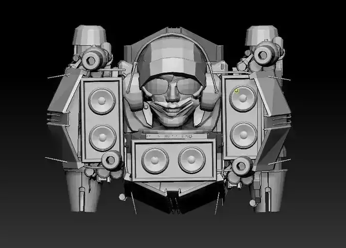 DJ SkibidiToilet 30 3D print model