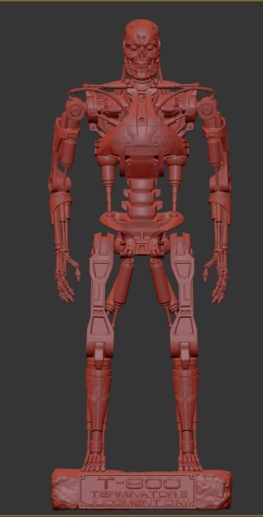 T-800 Terminator V2 3D print model_3