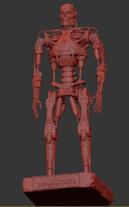 T-800 Terminator V2 3D print model_9