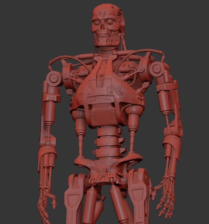 T-800 Terminator V2 3D print model_11