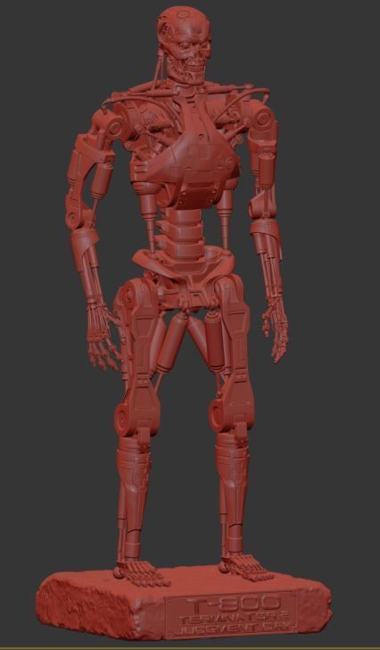 T-800 Terminator V2 3D print model_1