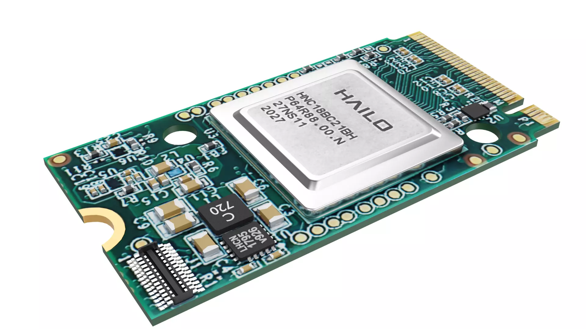 Raspberry pi Ai kit 1 Low-poly 3D model_0