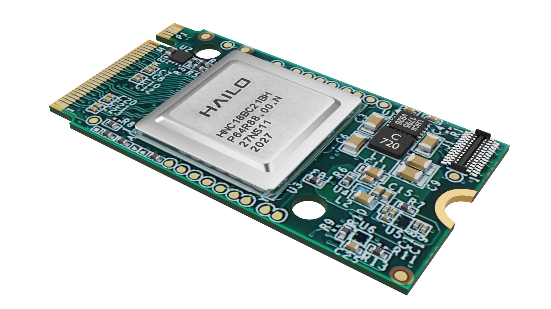 Raspberry pi Ai kit 1 Low-poly 3D model_3