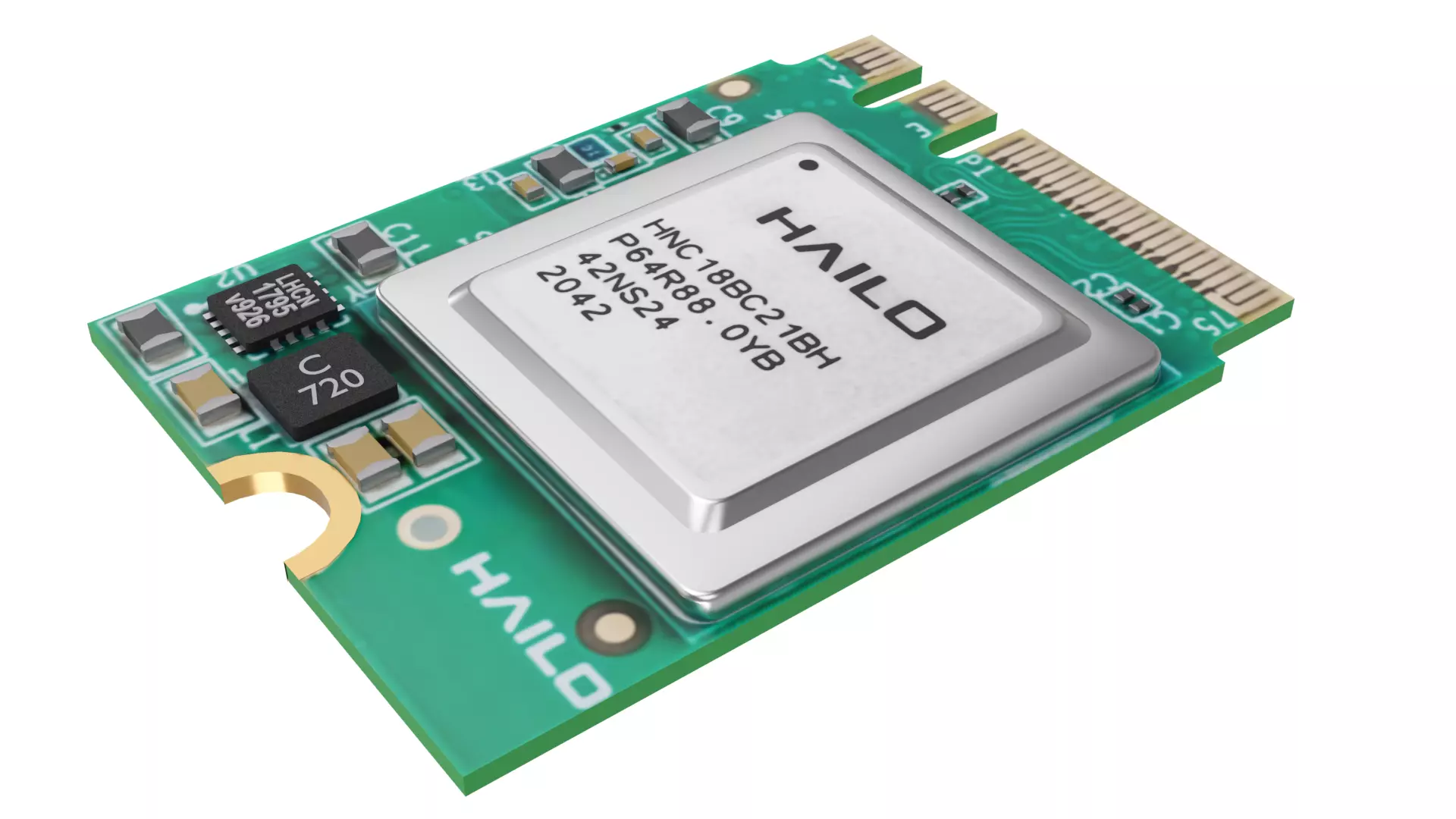 Raspberry pi Ai kit 3 Low-poly 3D model_0