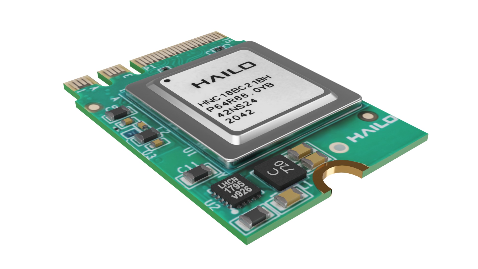 Raspberry pi Ai kit 3 Low-poly 3D model_3