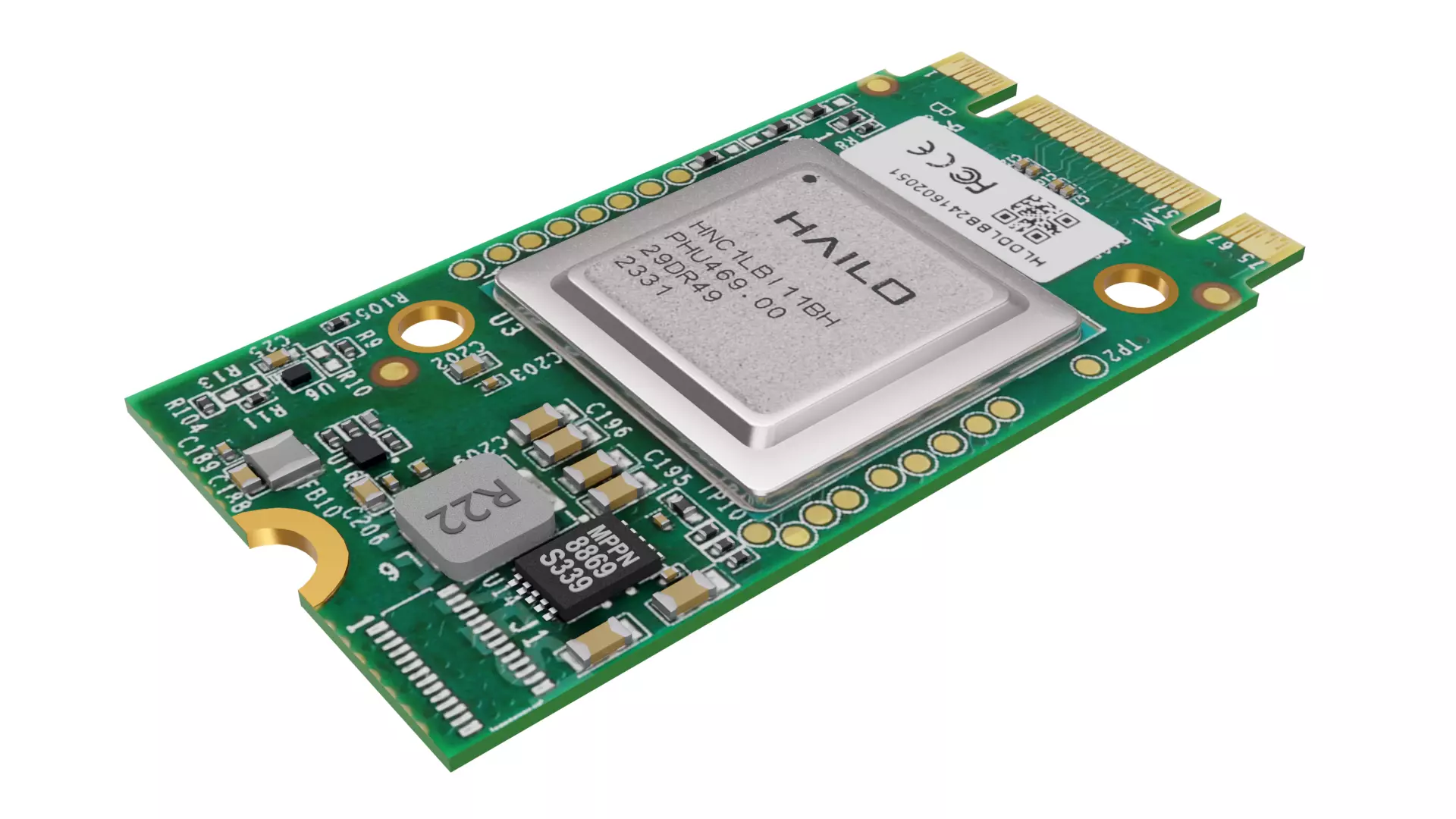 Raspberry pi Ai kit 5 Low-poly 3D model_0