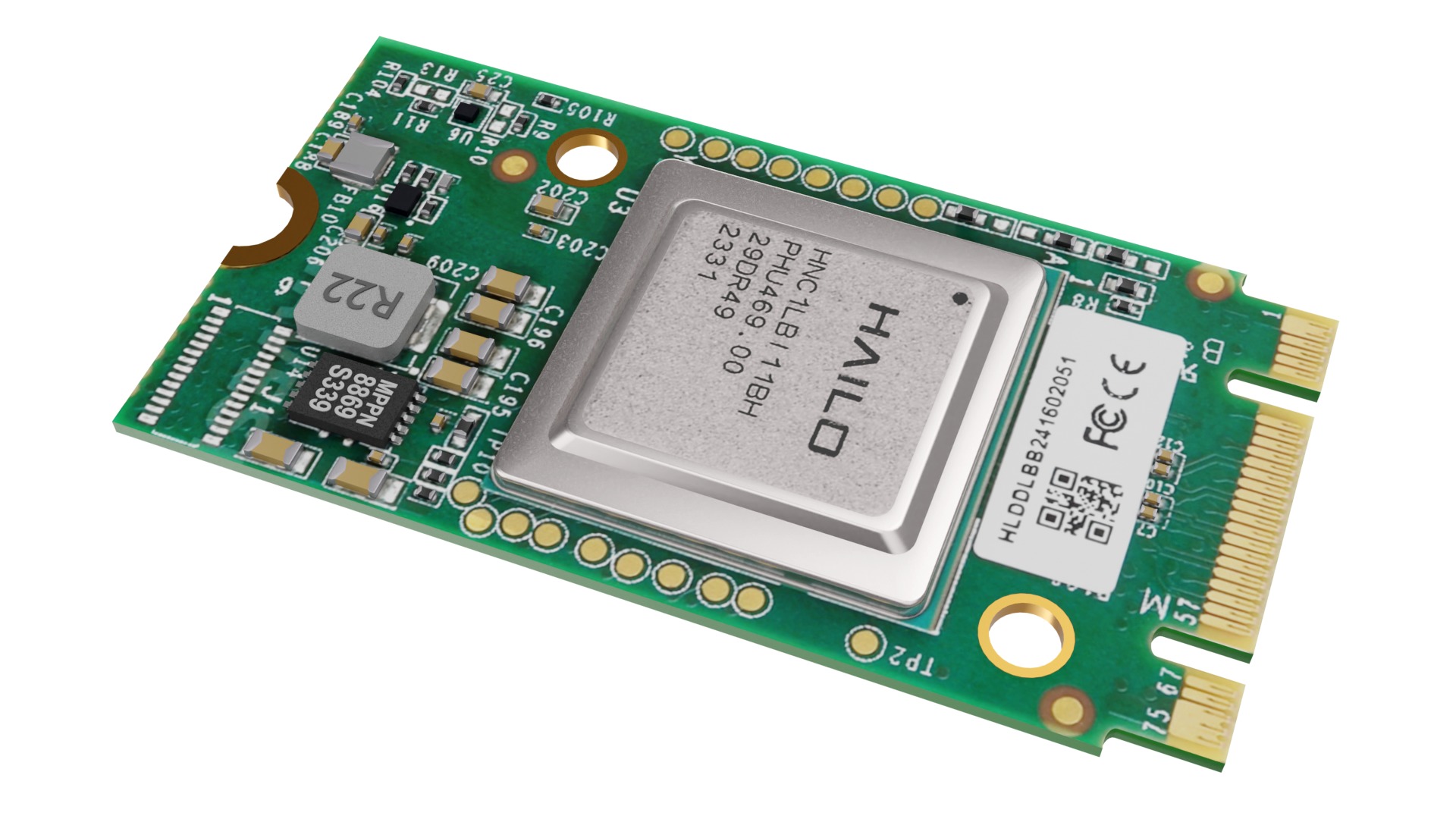 Raspberry pi Ai kit 5 Low-poly 3D model_1