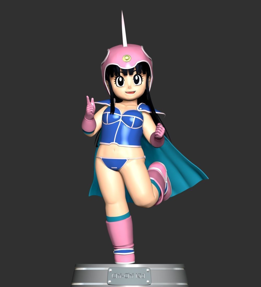Chi-Chi Kid - Dragon Ball 3D print model_1