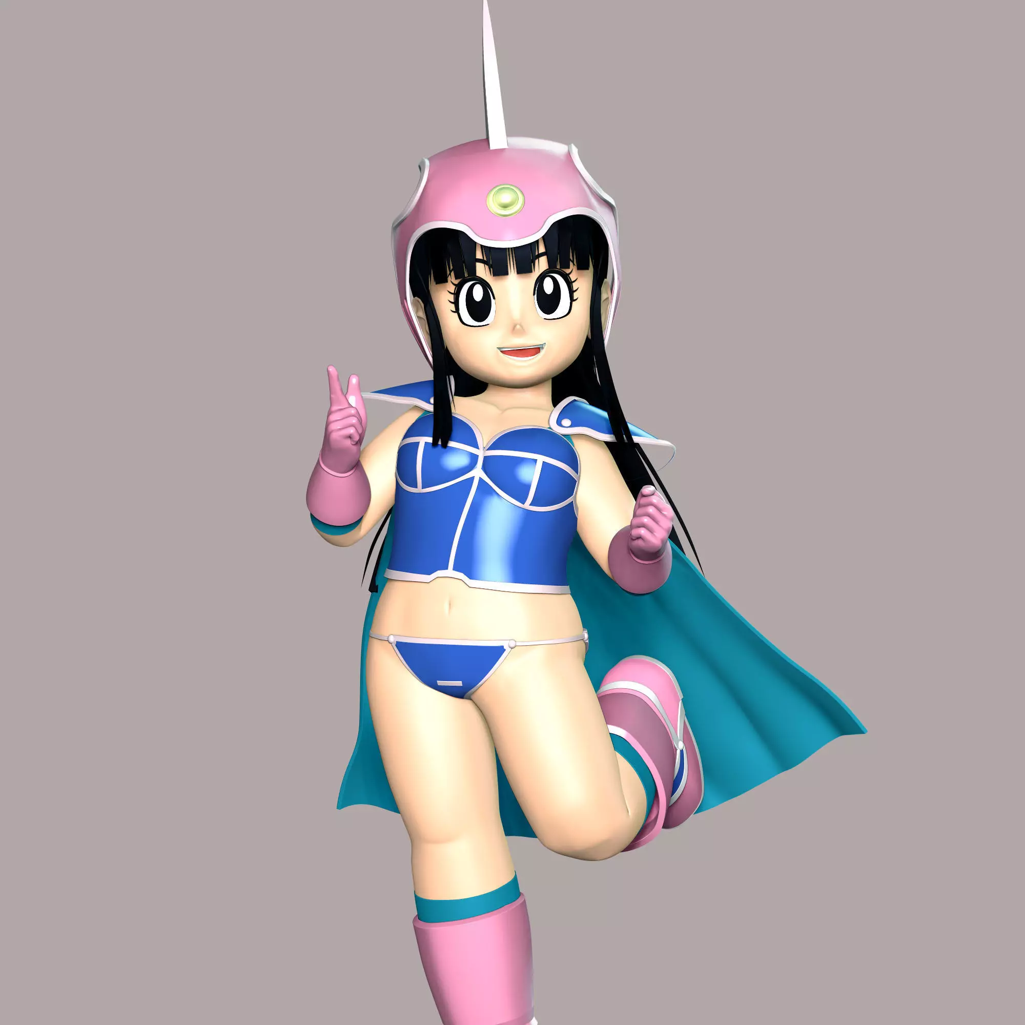 Chi-Chi Kid - Dragon Ball 3D print model_0