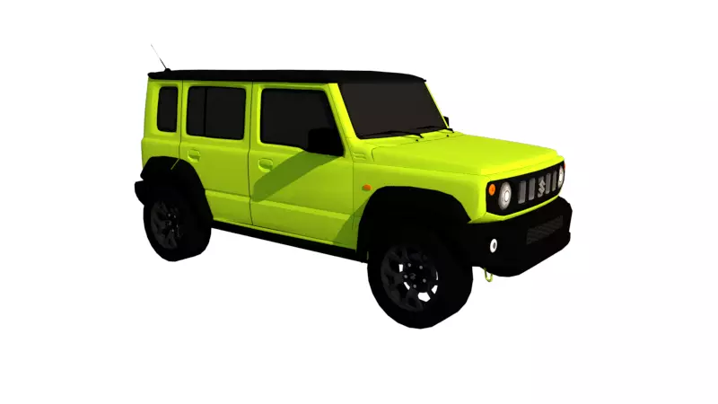 SUZUKI JIMNY 5 DOOR 1 3 16V 4X4 2024 Low-poly 3D model