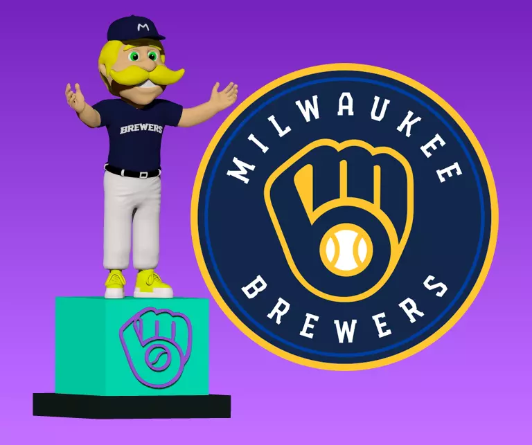 MLB - Milwaukee Brewers mascot statue - 3d Print 3D print model_0