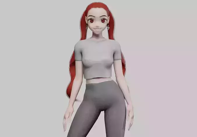 Young cute girl V25384 