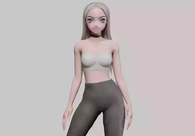 Standard anime girl V30253 