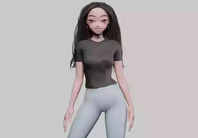 cute classic girl V31480 