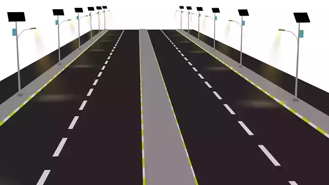 Street And solar light poles