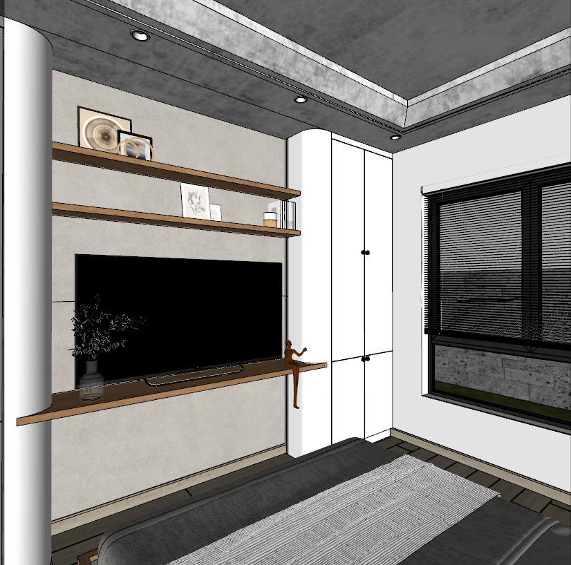 Modern Minimalist Interior 3D model_14