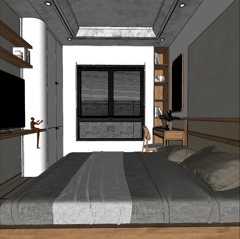 Modern Minimalist Interior 3D model_12