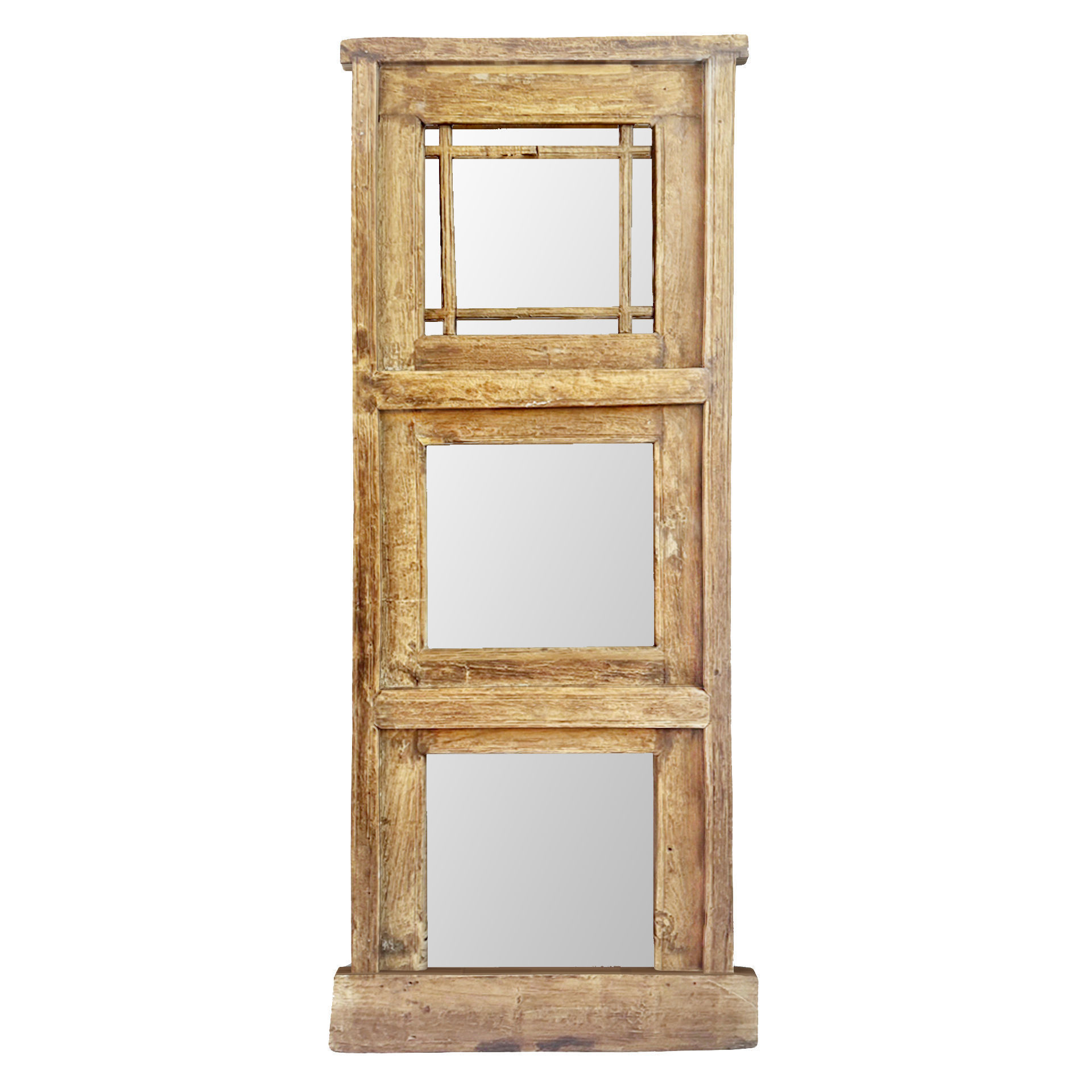 Old Agra Window Mirror 3D model_1