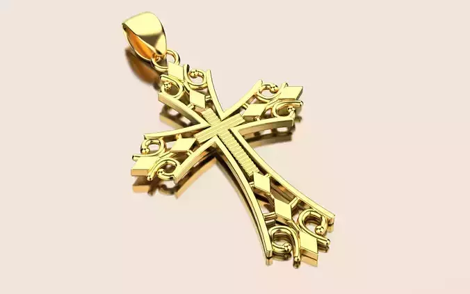 cross pendant 240824 cartier