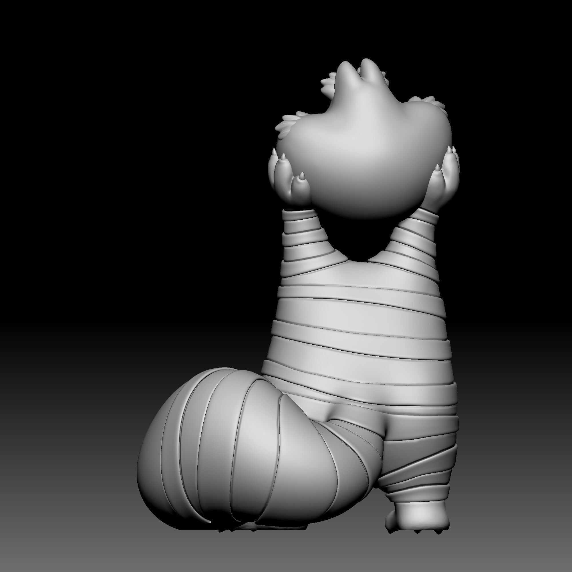 Cheshire cat - Alice in Wonderland - 010 3D print model_3
