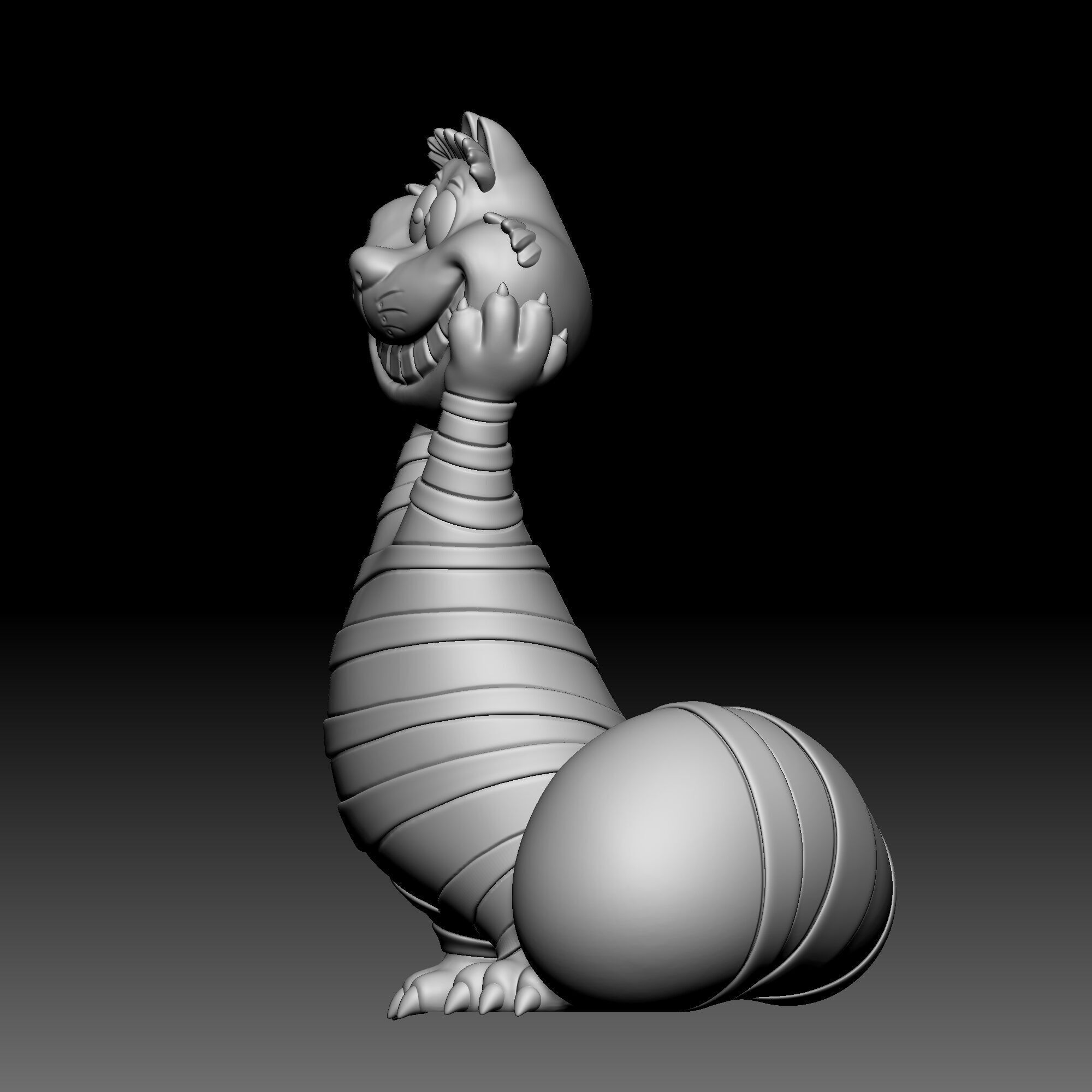 Cheshire cat - Alice in Wonderland - 010 3D print model_1
