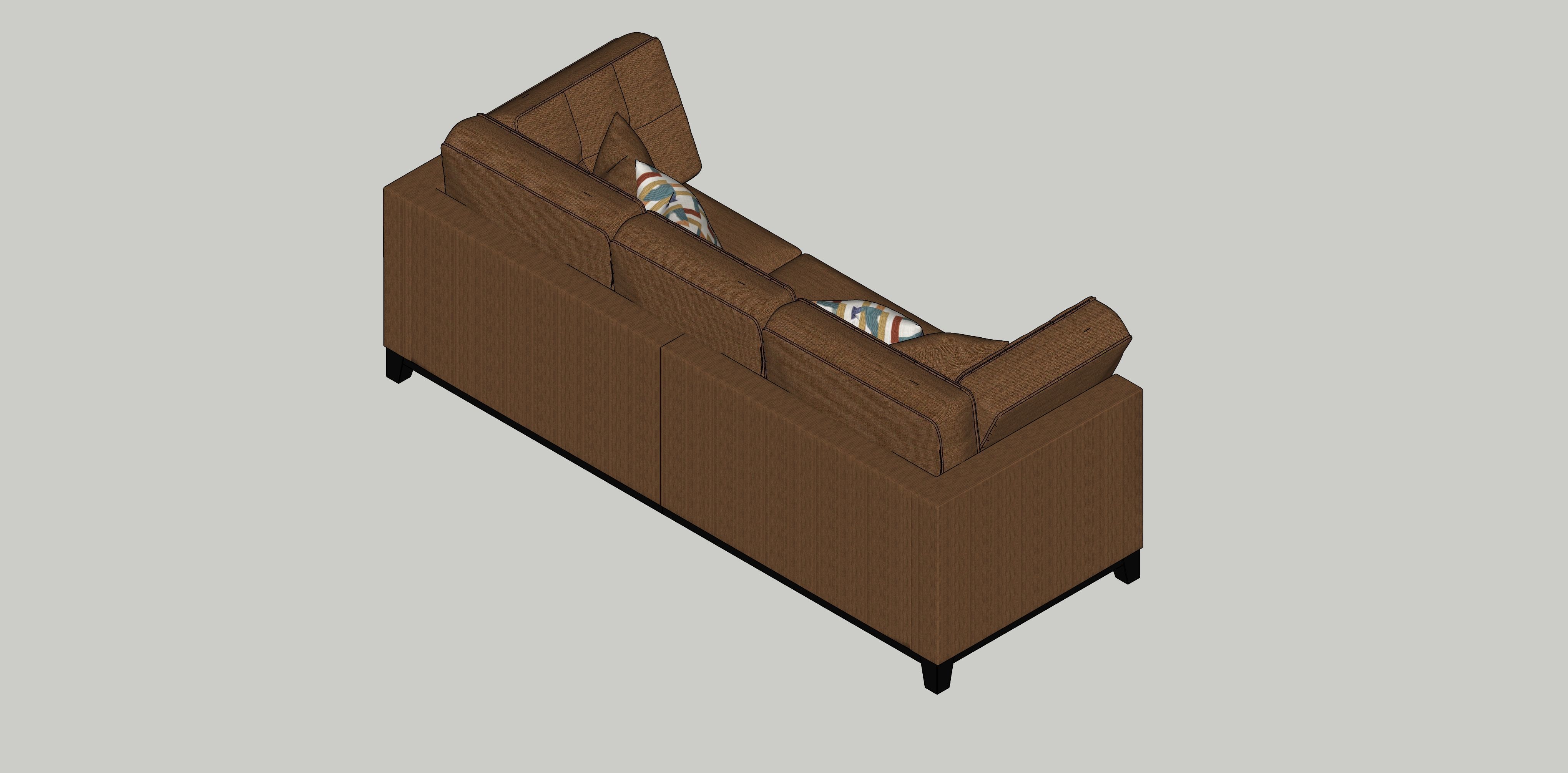 Sofa ASHLEY Laylabrook 3D model_6