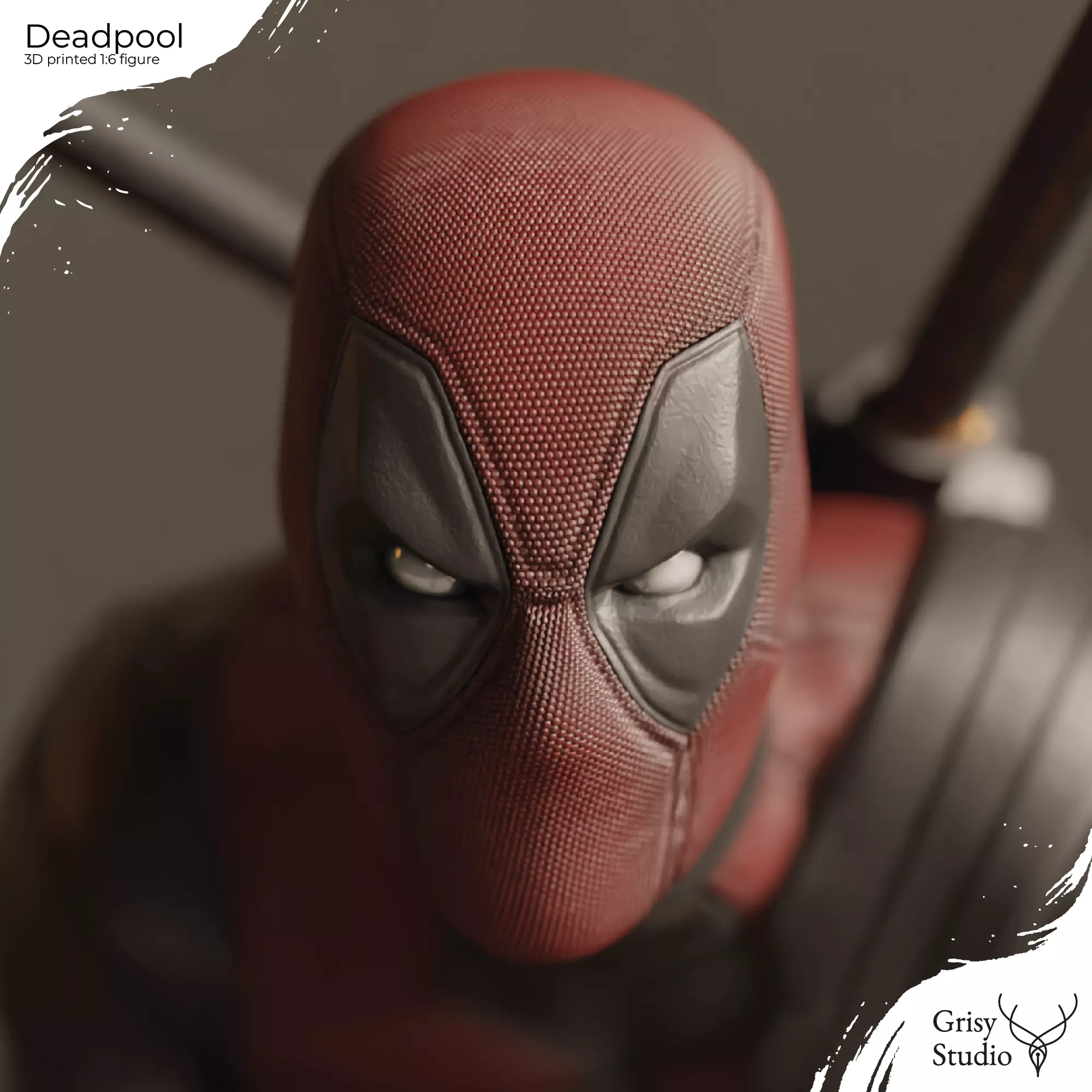 Deadpool premium figure 3D print model_0