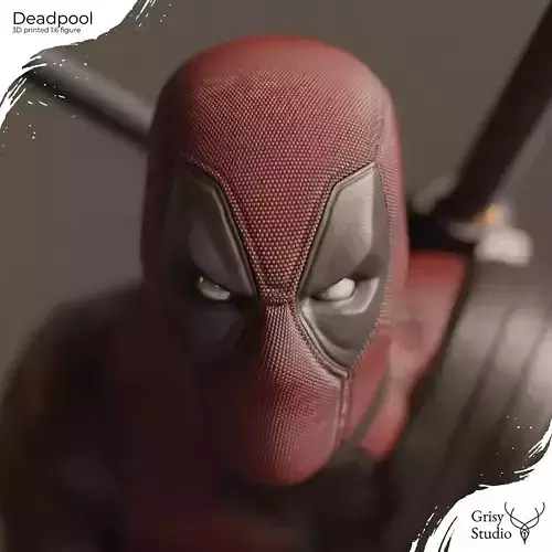 Deadpool premium figure 3D print model