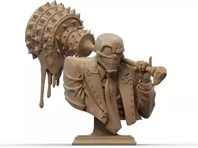 The Mask Bust 3D Print