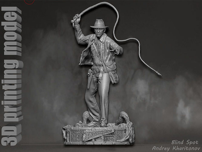 Indiana Jones 3D print model
