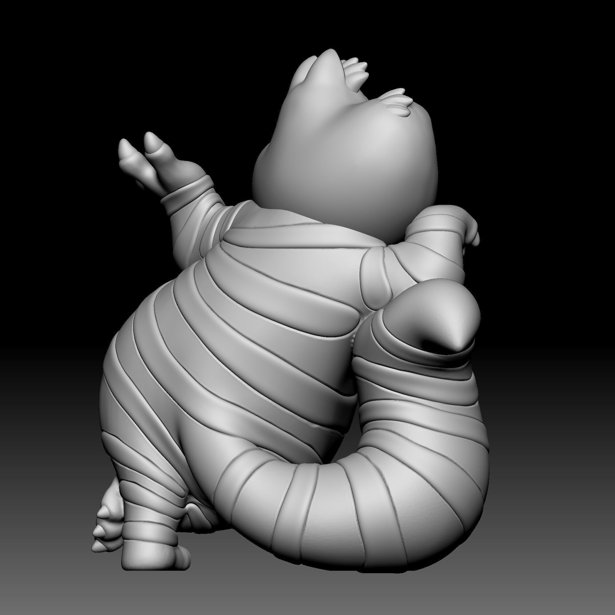 Cheshire cat - Alice in Wonderland - 020 3D print model_5