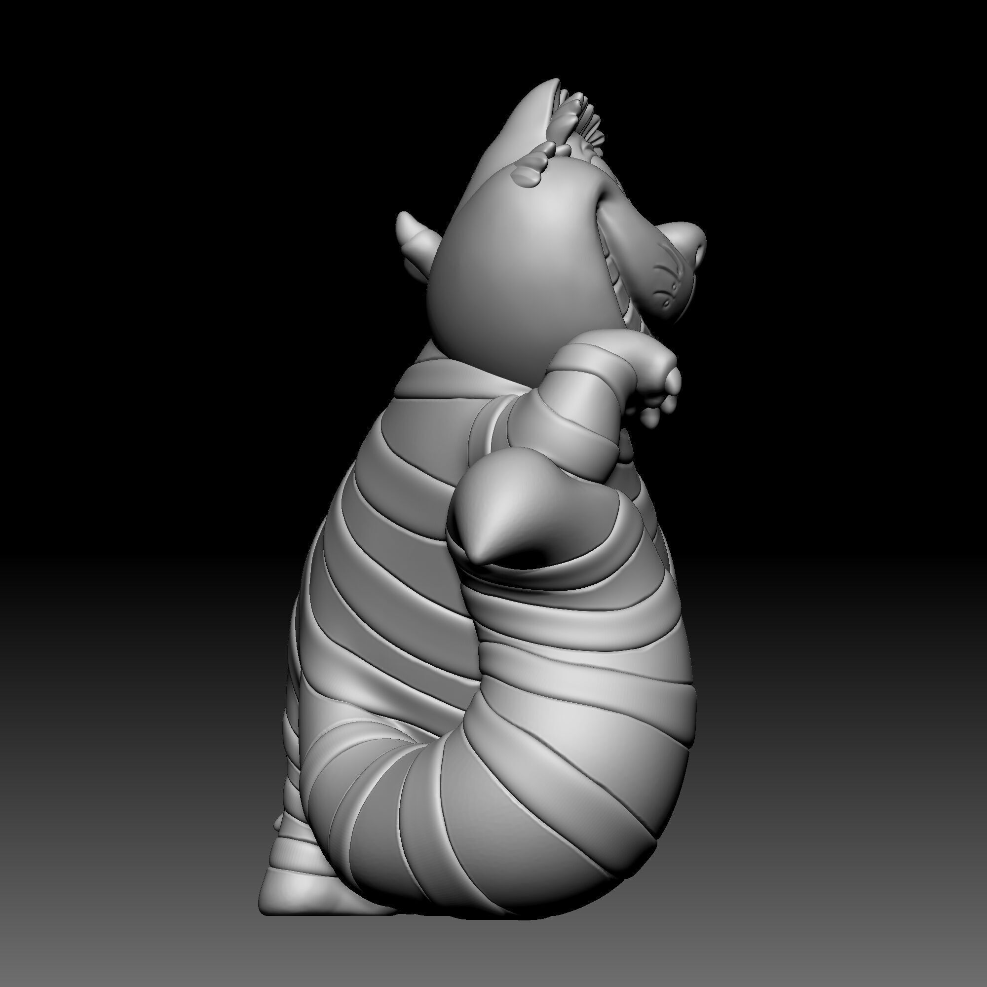Cheshire cat - Alice in Wonderland - 020 3D print model_6