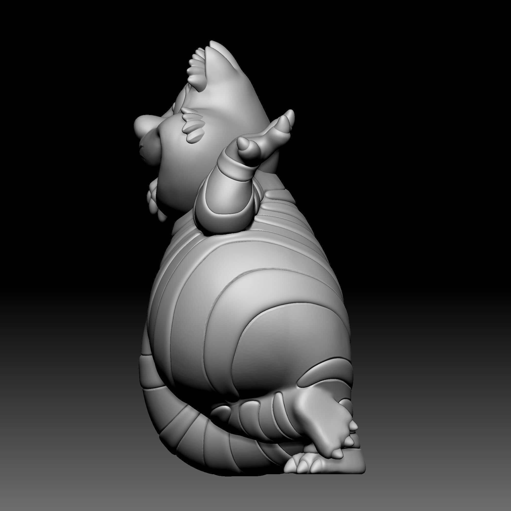 Cheshire cat - Alice in Wonderland - 020 3D print model_2