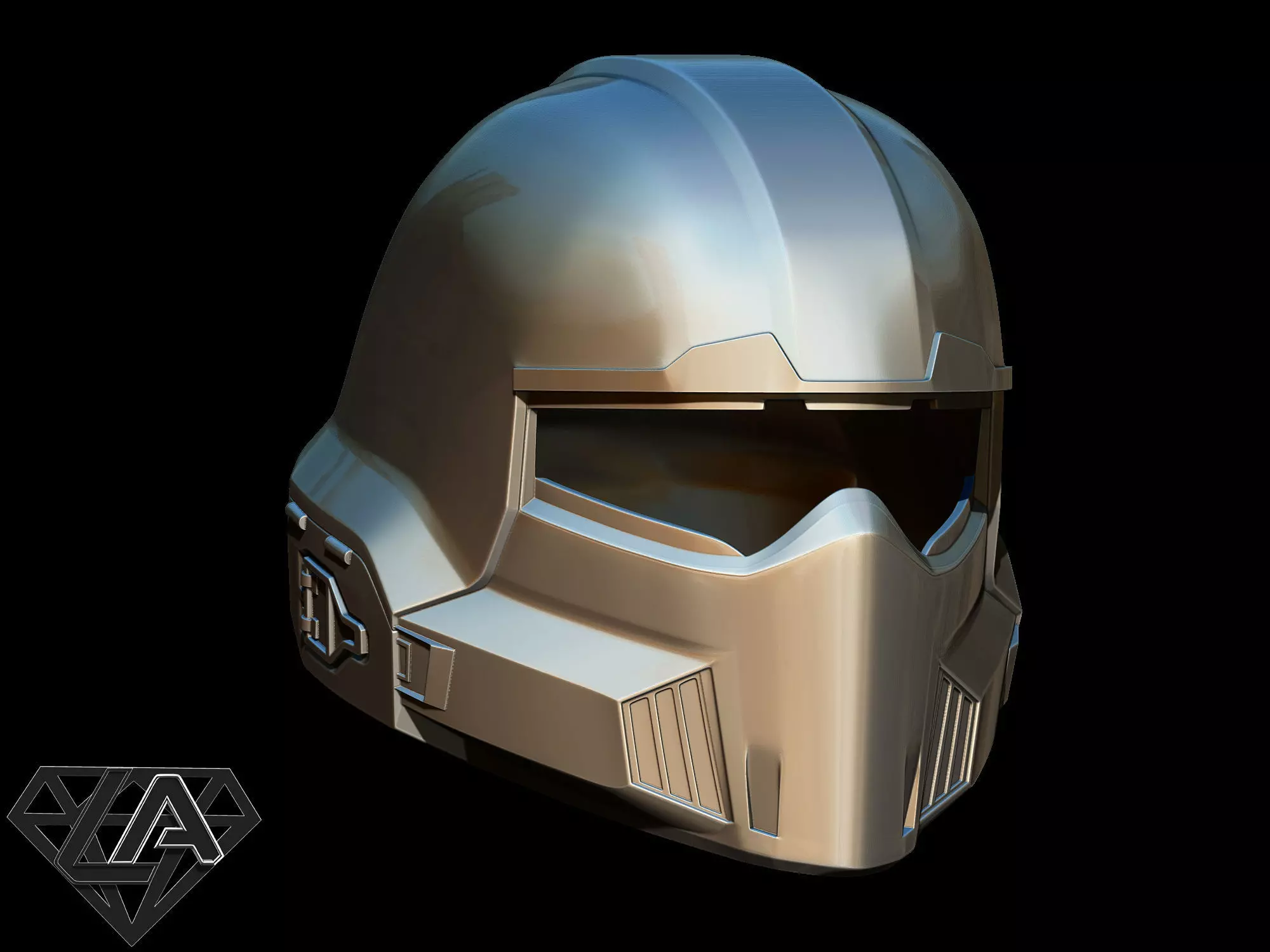 B-01 Tactical helmet 3D print model_0