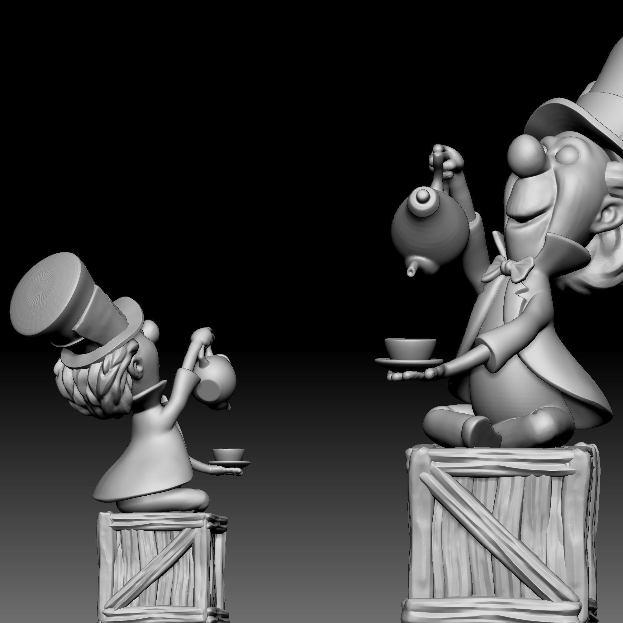 Mad Hatter - Alice in Wonderland - 010 3D print model_2