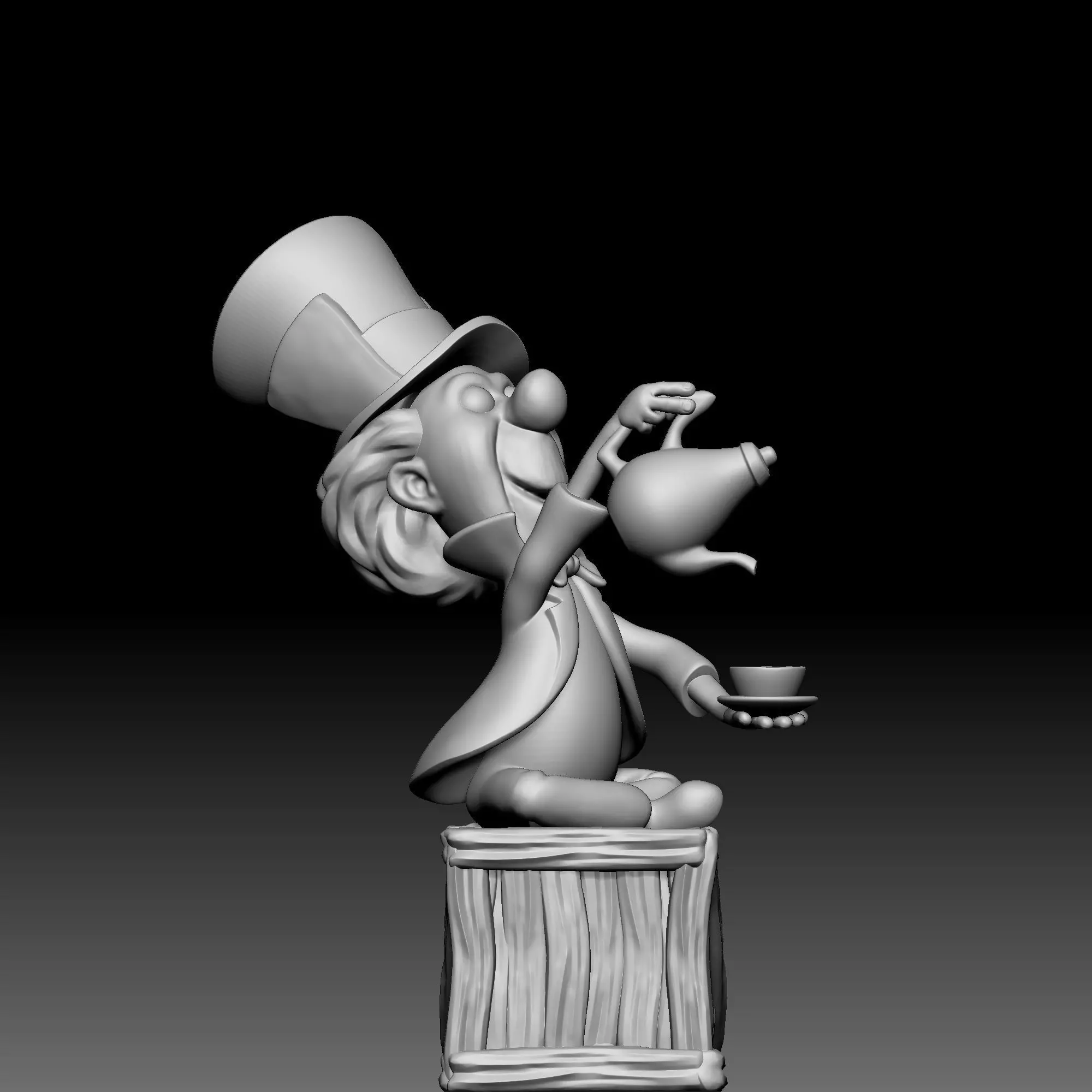 Mad Hatter - Alice in Wonderland - 010 3D print model_0