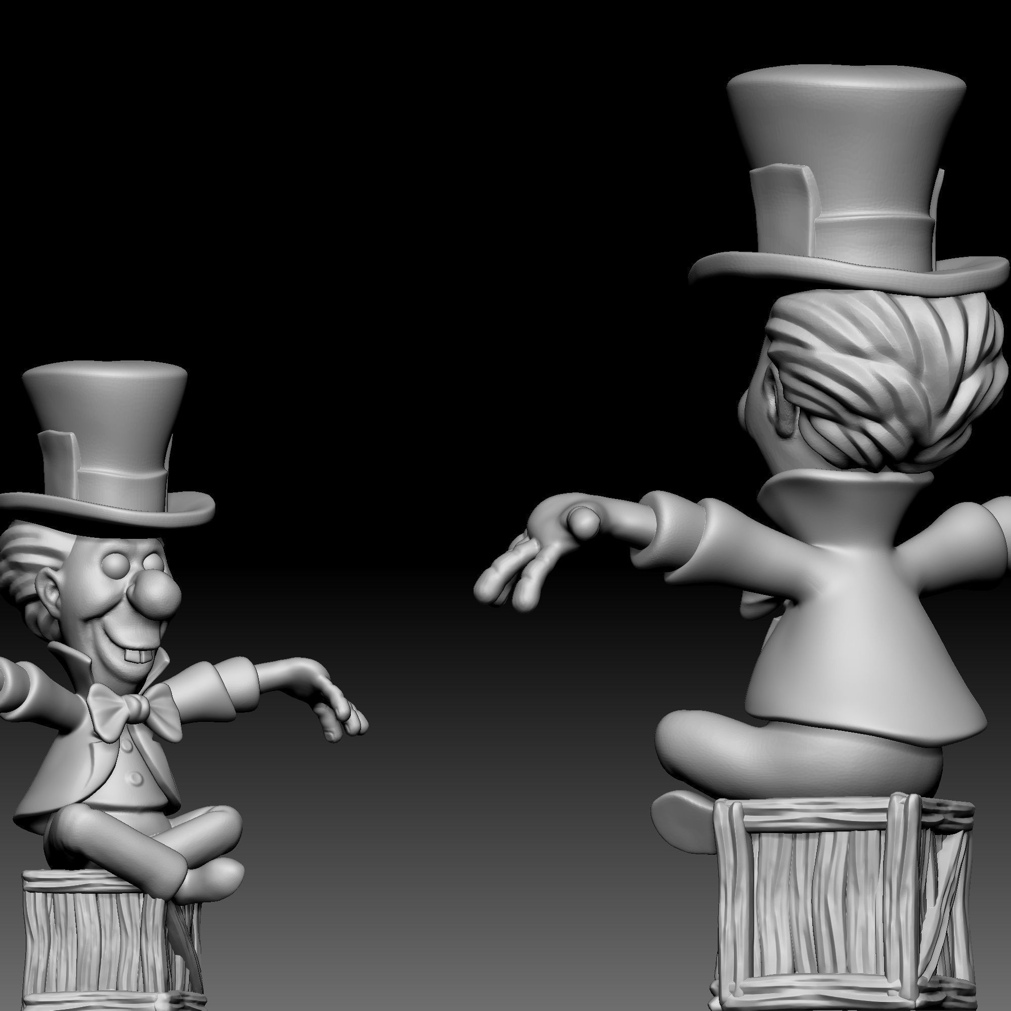 Mad Hatter - Alice in Wonderland - 020 3D print model_3