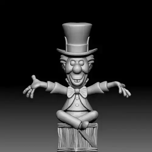 Mad Hatter - Alice in Wonderland - 020 3D print model