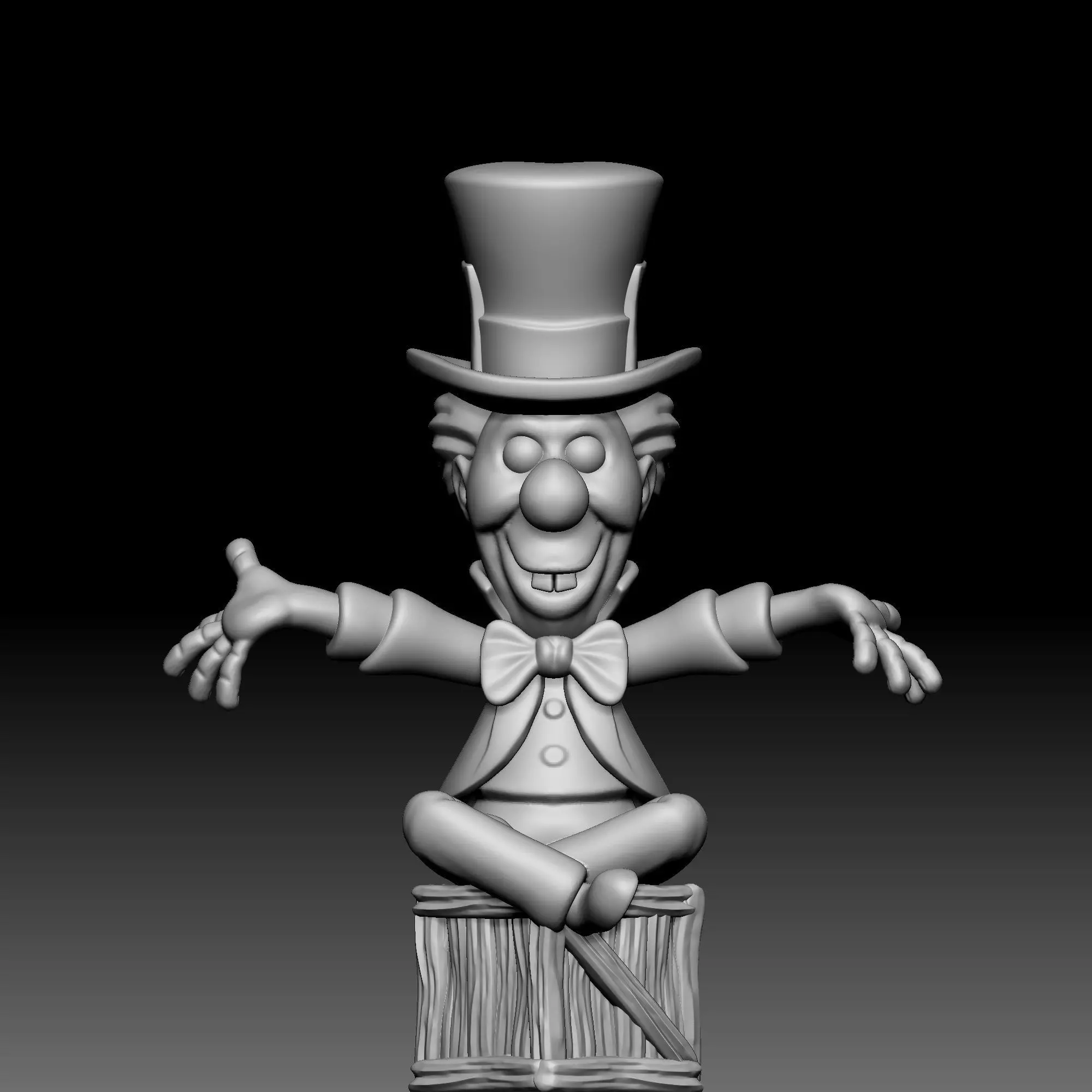 Mad Hatter - Alice in Wonderland - 020 3D print model_0