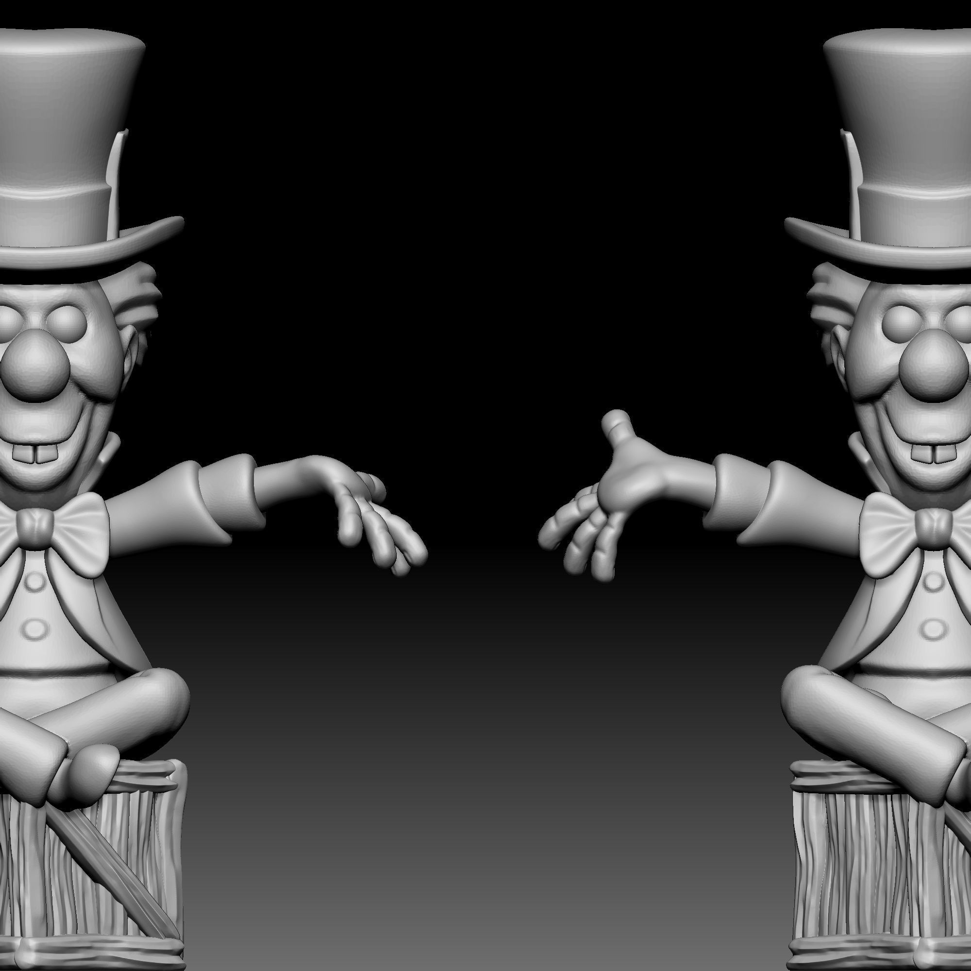 Mad Hatter - Alice in Wonderland - 020 3D print model_4