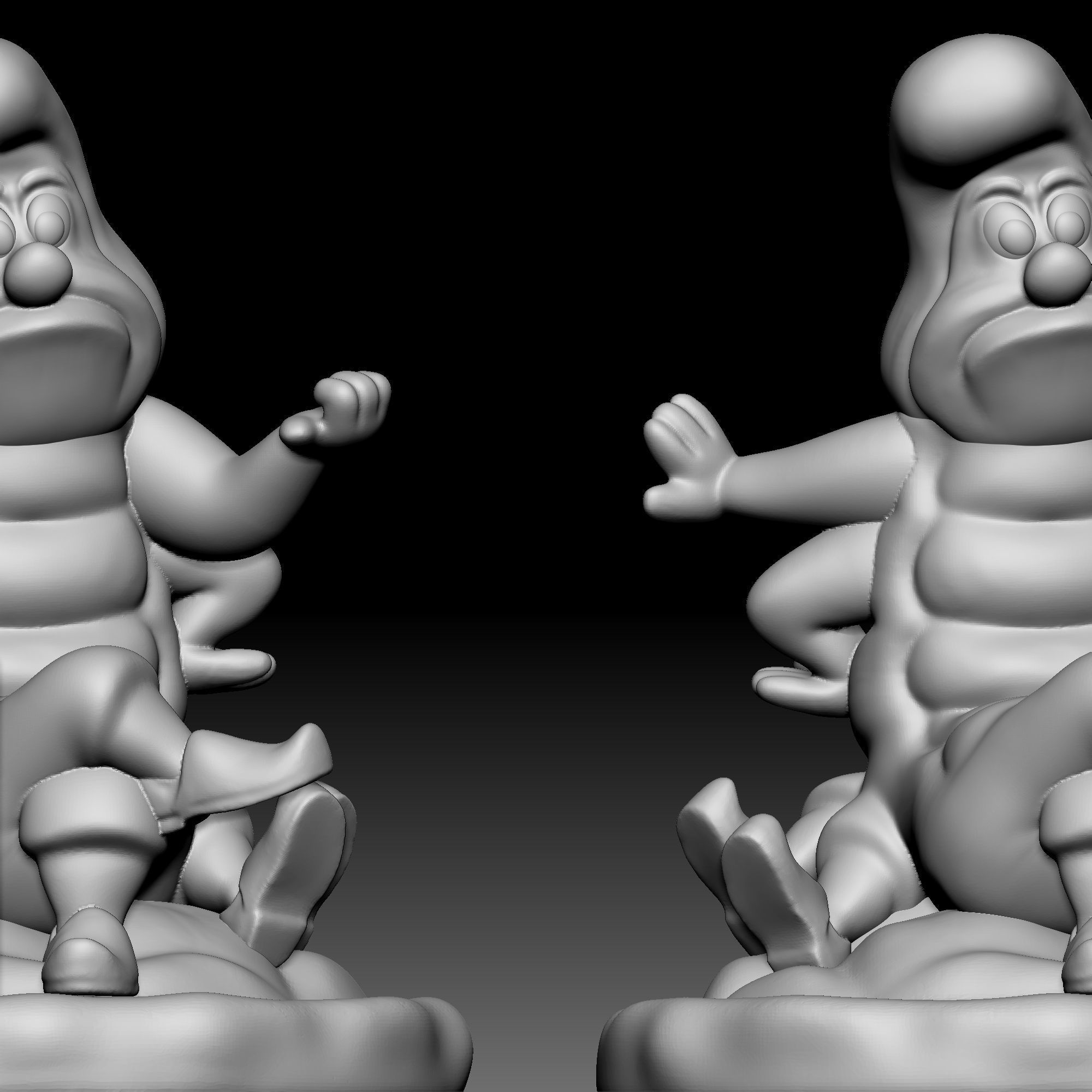Caterpillar - Alice in Wonderland - 010 3D print model_4